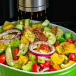 Salada De Legumes Na Airfryer: Receita Mediterrânea