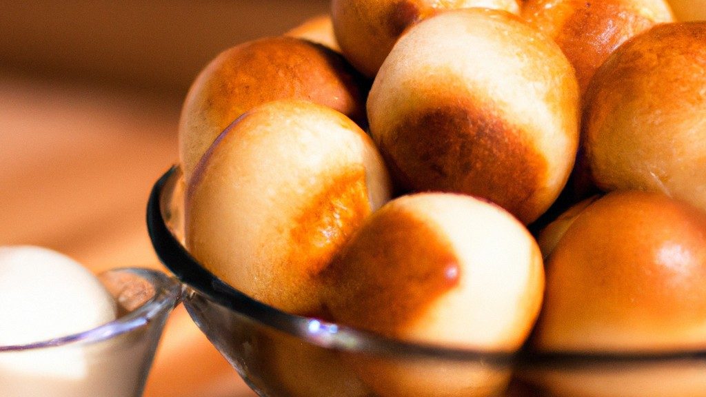 Imagem de uma airfryer com uma cesta cheia de suspiros assados. Os suspiros são brancos, crocantes e têm uma forma irregular.