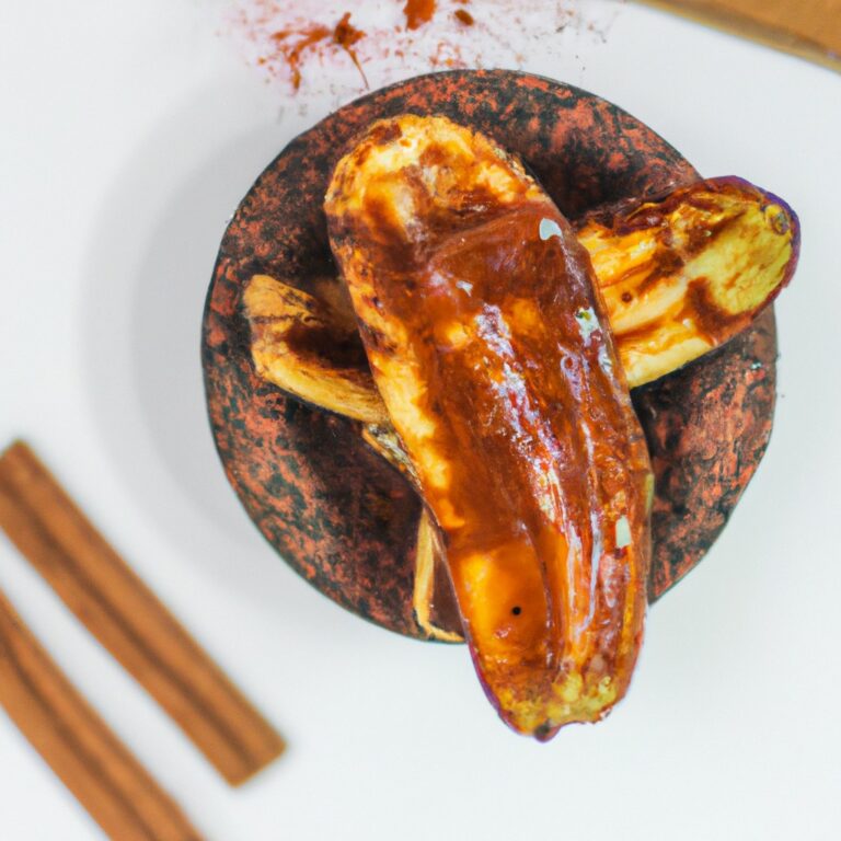 Banana Caramelizada Na Airfryer