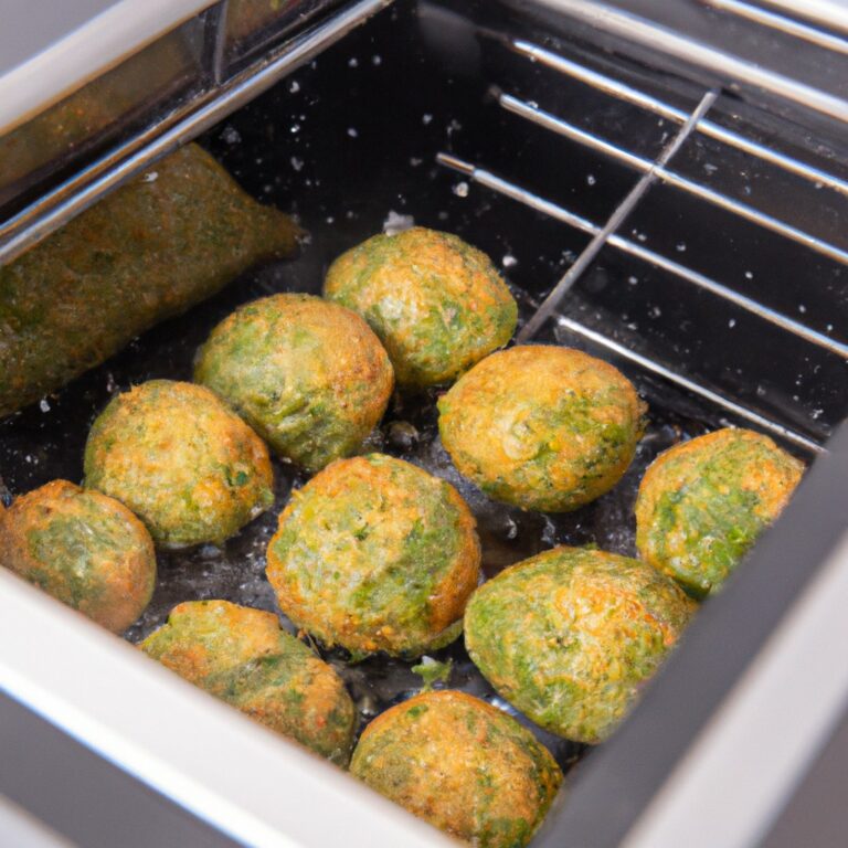 Bolinhos De Espinafre Na Airfryer
