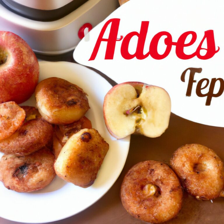 Bolinhos De Maçã Na Airfryer – Airfryends Week