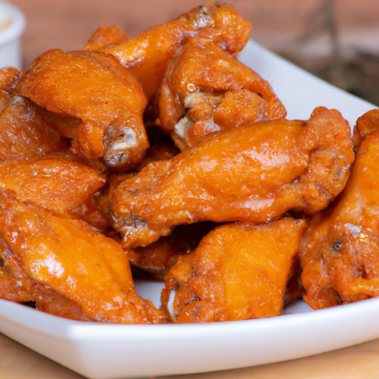 Buffalo Wings Na Airfryer (Asinhas De Frango Fritas Ao Molho Picante Ou Bbq)