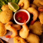 Camarões Caribenhos Na Airfryer (Empanados No Coco Ralado)