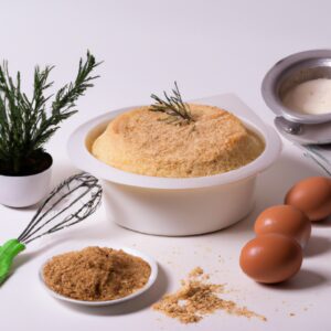 Cheesecake Basco cremoso e dourado cozido em uma airfryer. Sua superfície queimada é contrastada por um interior macio e cremoso, com um sabor intenso de cream cheese. A borda crocante adiciona um toque textural à sobremesa decadente.