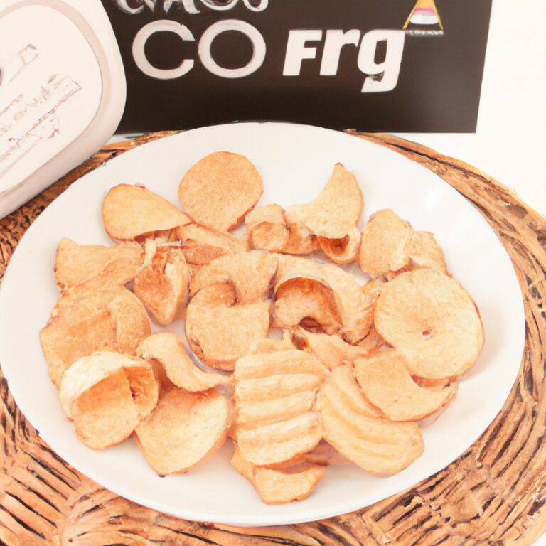 Chips De Coco Na Airfryer