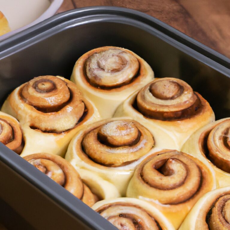 Cinnamon Rolls Na Airfryer