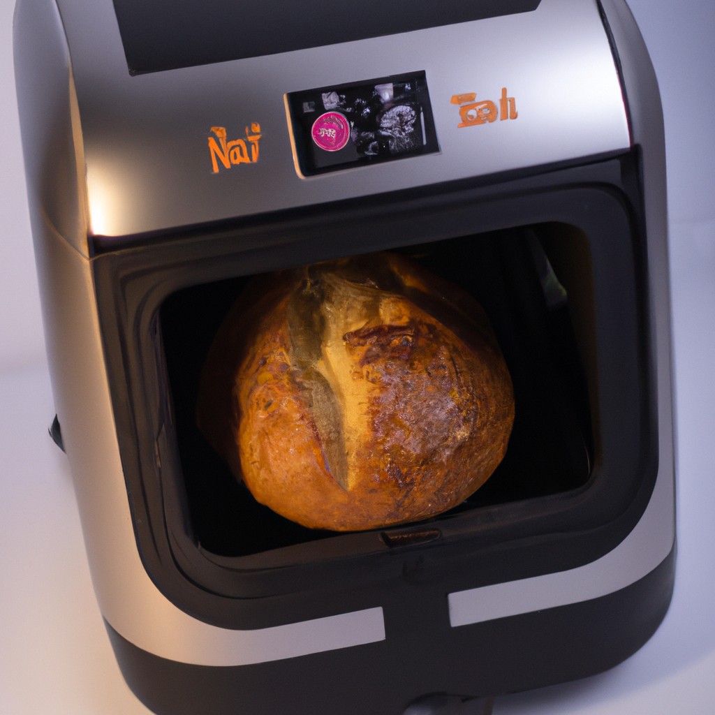 Como Fazer Pão De Alho Na Airfryer 1 Imagem de uma assadeira contendo pãezinhos de alho dourados e crocantes, polvilhados com salsa fresca picada. Os pãezinhos são colocados em uma grade de arame sobre a assadeira, permitindo que o ar circule e cozinhe uniformemente.