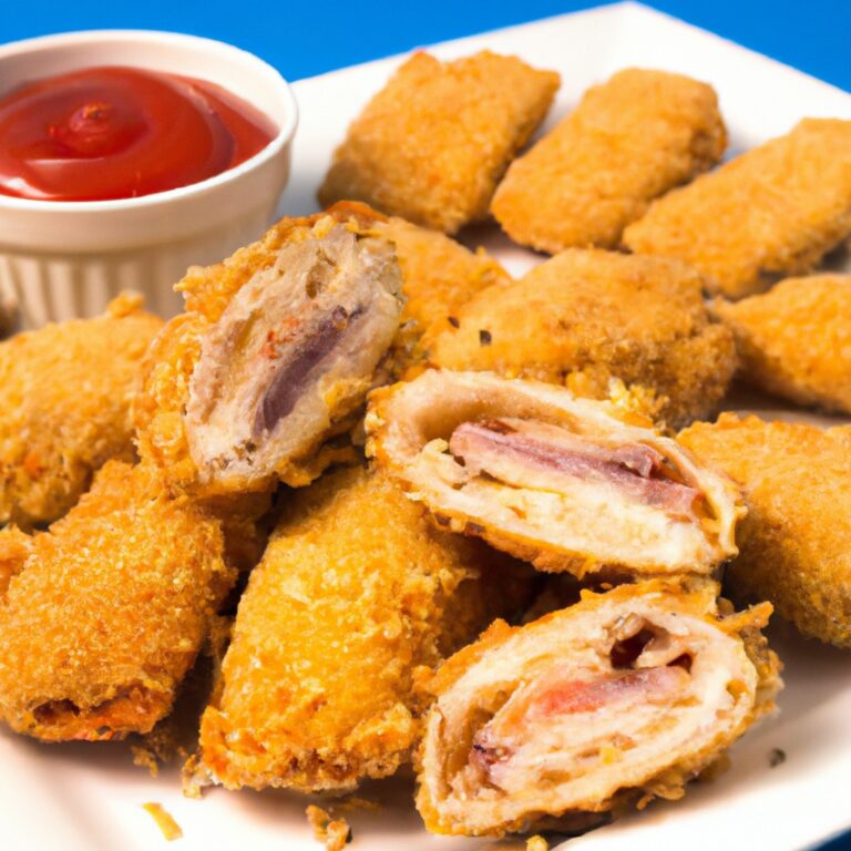 Cordon Bleu Na Airfryer (Frango Recheado Empanado)