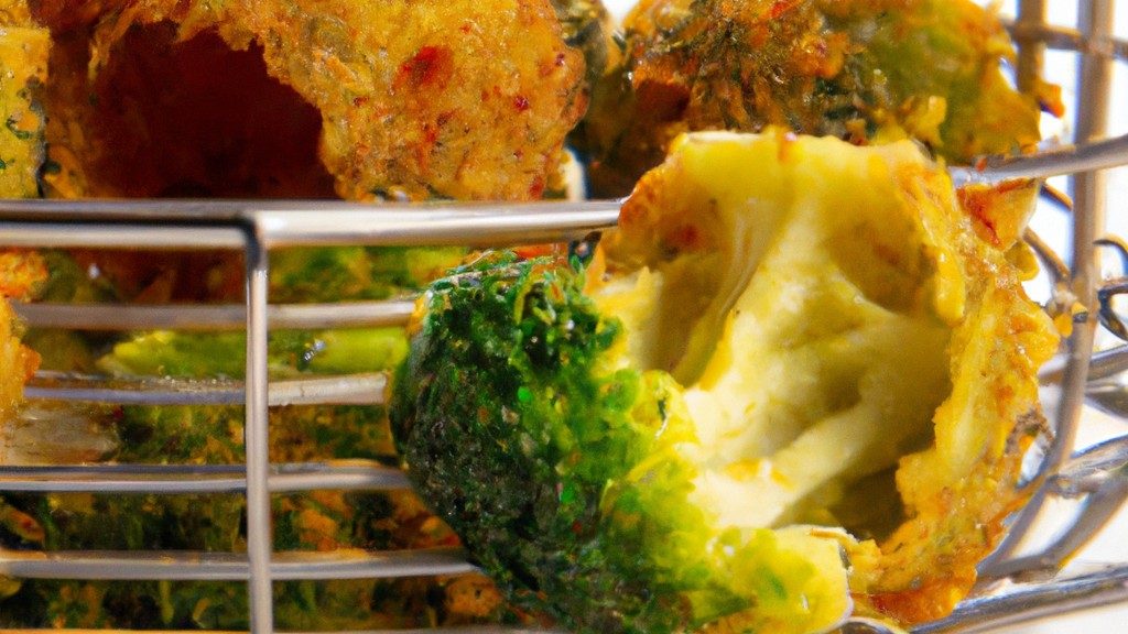 Imagem de couve refogada e couve crocante cozidas na Airfryer. A couve refogada é macia e saborosa, enquanto a couve crocante é crocante e dourada. Ambas as couves são saudáveis e deliciosas, e são uma ótima maneira de adicionar vegetais à sua dieta.