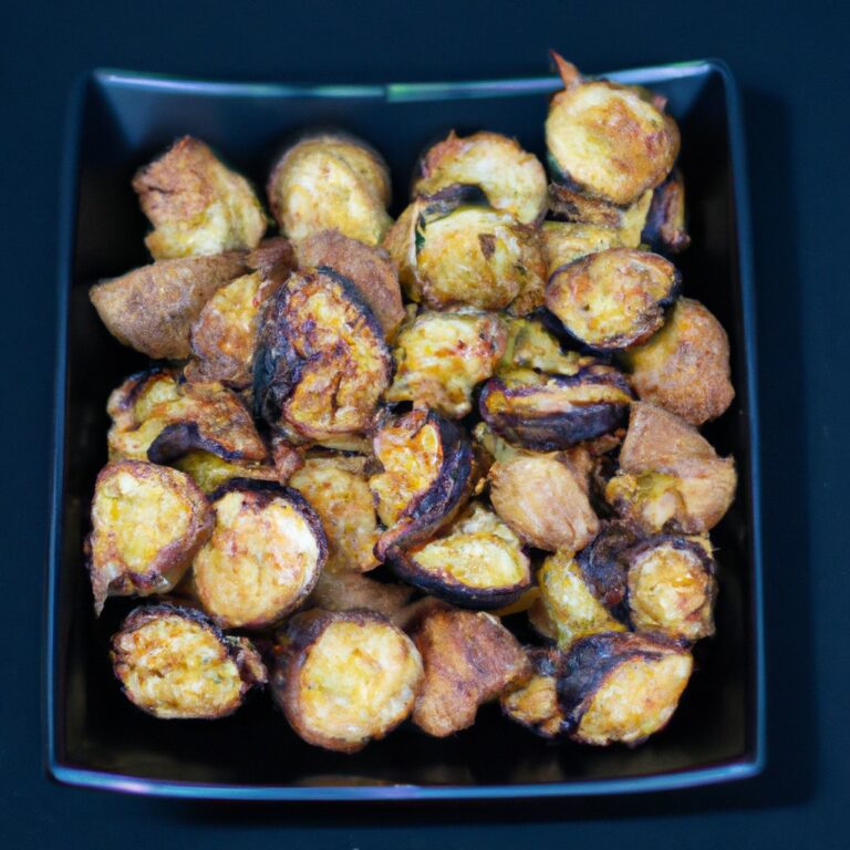 Dadinhos De Berinjela Na Airfryer (Pipoca De Berinjela)
