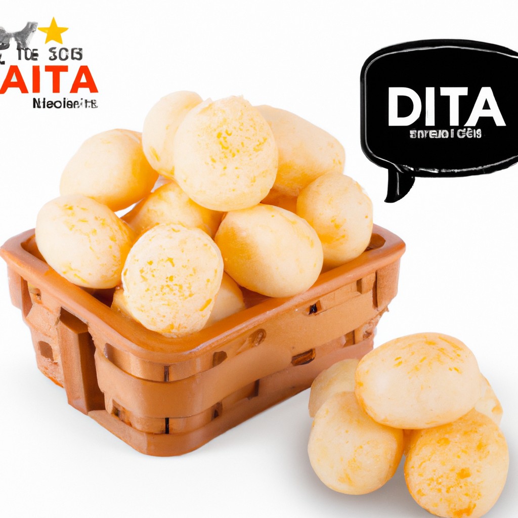 Dadinhos De Tapioca Na Airfryer 1 Dadinhos de tapioca crocantes feitos na Airfryer, servidos em um prato branco. Os dadinhos são dourados e têm um formato quadrado, com uma textura crocante e um interior macio. A imagem mostra o prato de cima, com os dadinhos dispostos de forma aleatória.