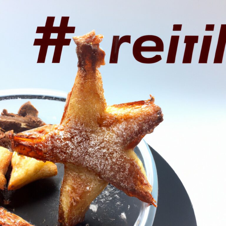 Estrela Folhada De Nutella Na Airfryer