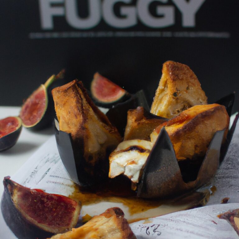 Figos Com Brie E Mel Na Airfryer