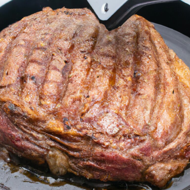 Filé De Costela (Bife Ancho, Entrecote) Na Airfryer