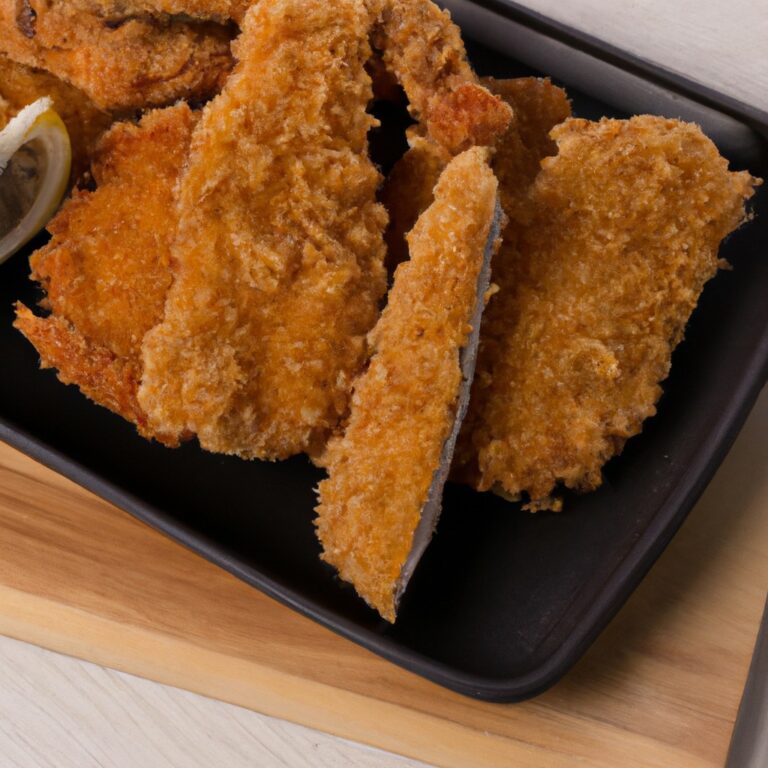 Lombinho Empanado Frito Na Airfryer (Schnitzel / Tonkatsu)