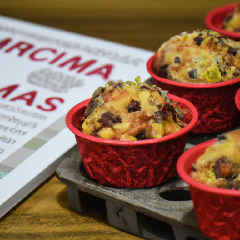 Muffins Natalinos Na Airfryer