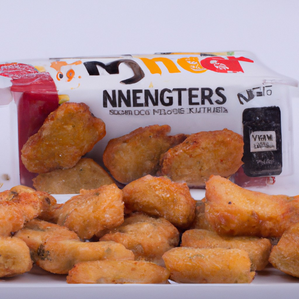 Nuggets De Peixe Na Airfryer 1 Nuggets de peixe crocantes e dourados preparados na Airfryer, servidos em um prato com molho tártaro e rodelas de limão ao lado.