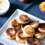 Pêssegos Assados Com Mel E Iogurte Grego Na Airfryer