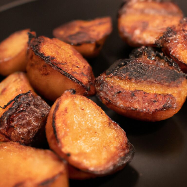 Pêssegos Assados Na Airfryer