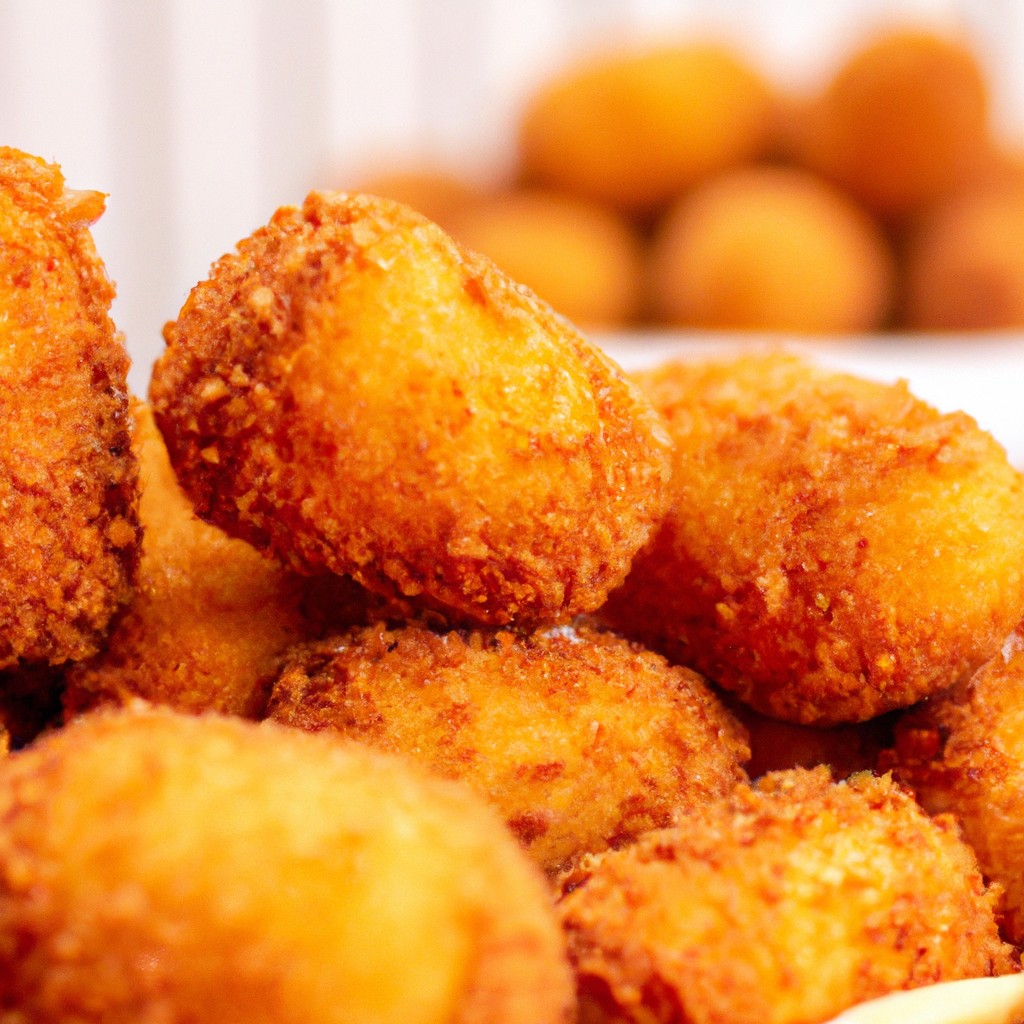 Receitas Airfryer 2 Andares 1 Imagem mostra uma fritadeira Airfryer de dois andares com duas cestas de cozimento empilhadas verticalmente. A cesta superior está contendo alimentos cozidos, enquanto a cesta inferior está vazia. A fritadeira tem um mostrador digital e botões na frente para controlar as configurações de cozimento.