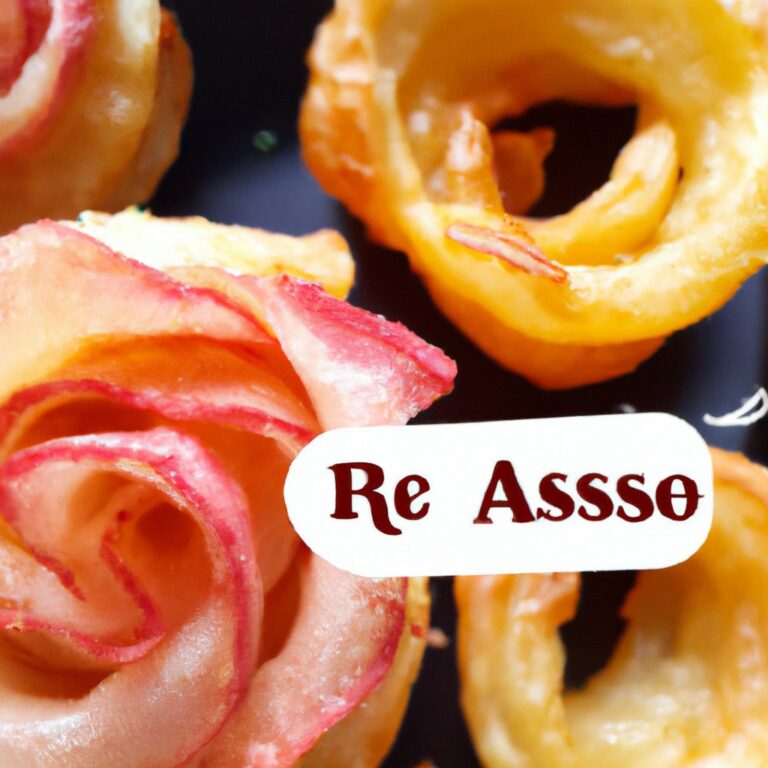 Rosas De Maçãs Na Airfryer (Apple Roses)