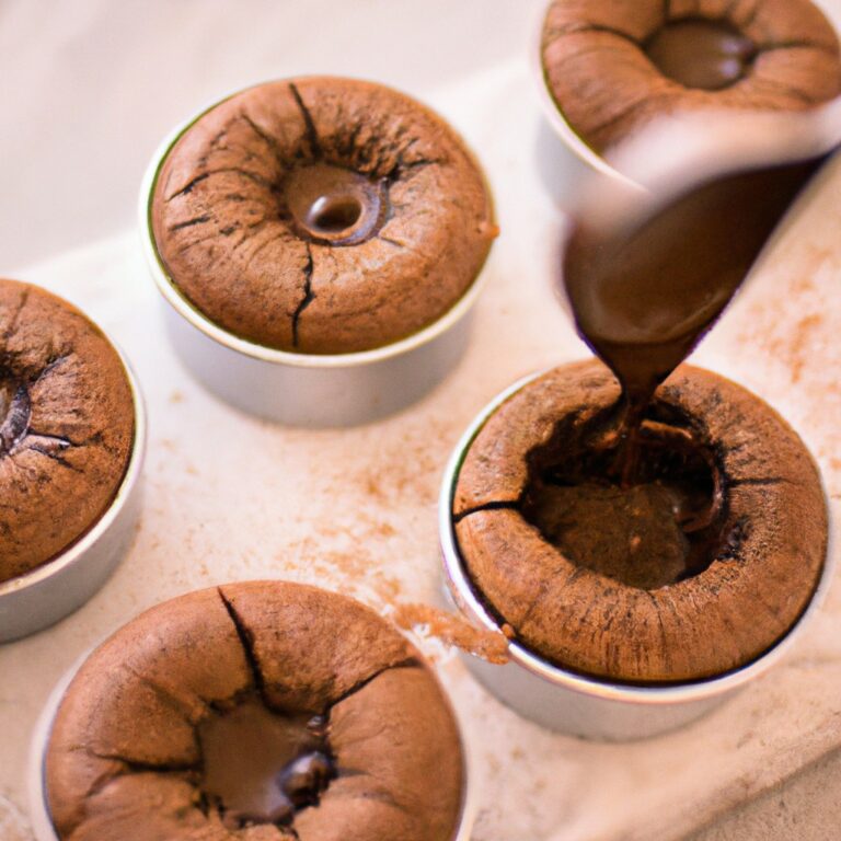 Suflê De Chocolate Na Airfryer (Soufflé)