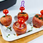 Tomates Recheados À Caprese Na Airfryer