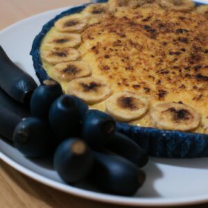 Torta De Banana Na Airfryer: Receita Com Mirtilo Fica Uma Delícia