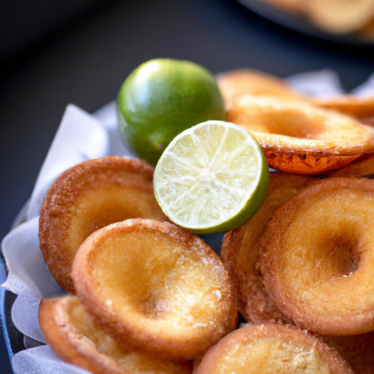 Tortinhas De Limão Na Airfryer