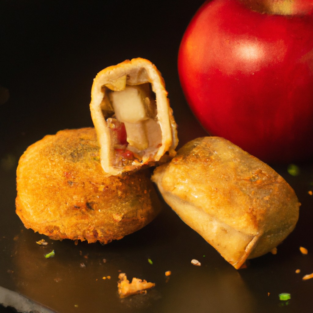 Tortinhas De Maçã Na Airfryer (Tipo Mcdonald's) 1 Tortinhas De Maçã Na Airfryer (Tipo Mcdonald's)
