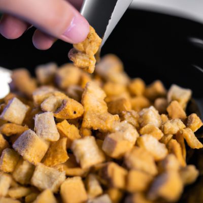 Receitas Croutons Receita Deliciosa Na Airfryer