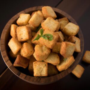 Croutons Receita Deliciosa Na Airfryer