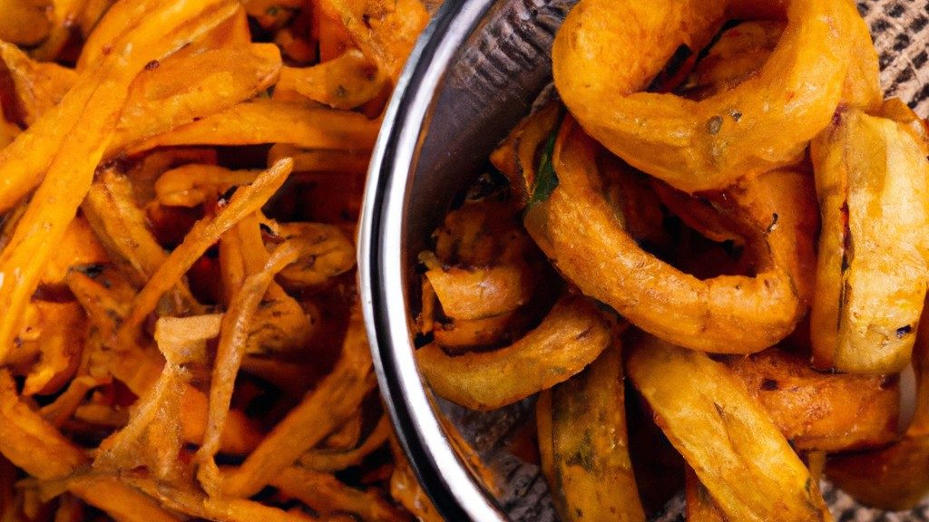 Acompanhamentos Batatas Fritasaneis De Cebola Receita Deliciosa Na Airfryer