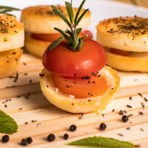 Aperitivos Tomatinhocaprese Receita Deliciosa Na Airfryer