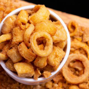 Salgadinhos Sequilhos De Cebola Receita Deliciosa Na Airfryer