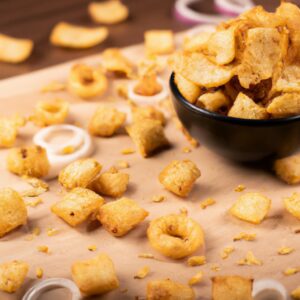 Salgadinhos Sequilhos De Cebolabolinhoslentilha Receita Deliciosa Na Airfryer