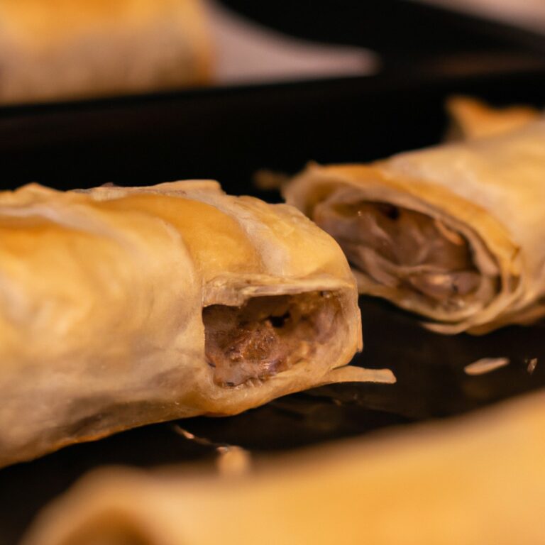 Strudel Folhado Receita Deliciosa Na Airfryer