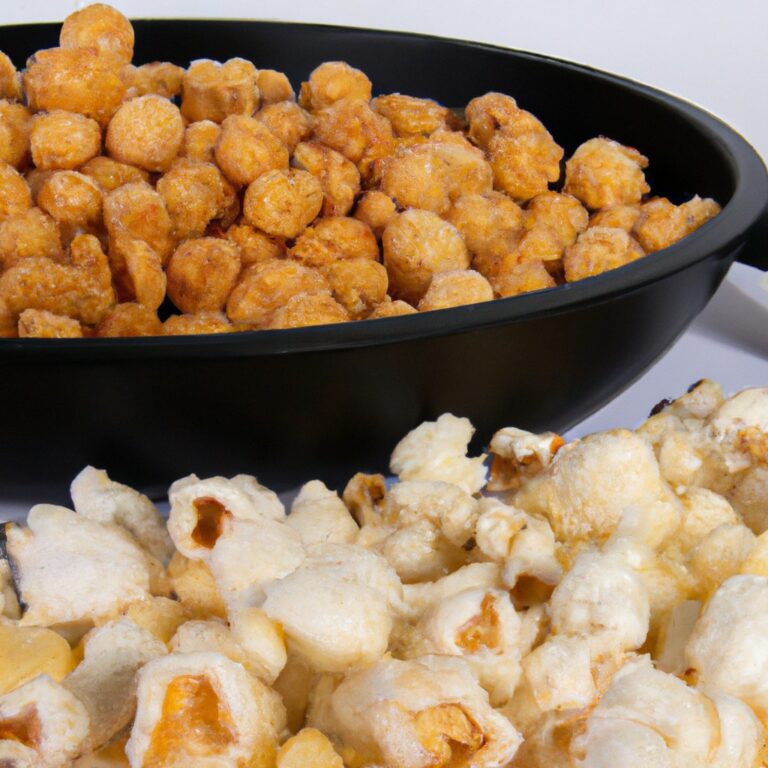 Snack Soja Frita Pipoca Receita Deliciosa Na Airfryer