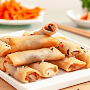 Rolinho Primavera Harumaki Receita Deliciosa Na Airfryer