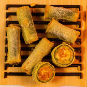 Rolinhos Abobrinha Receita Deliciosa Na Airfryer