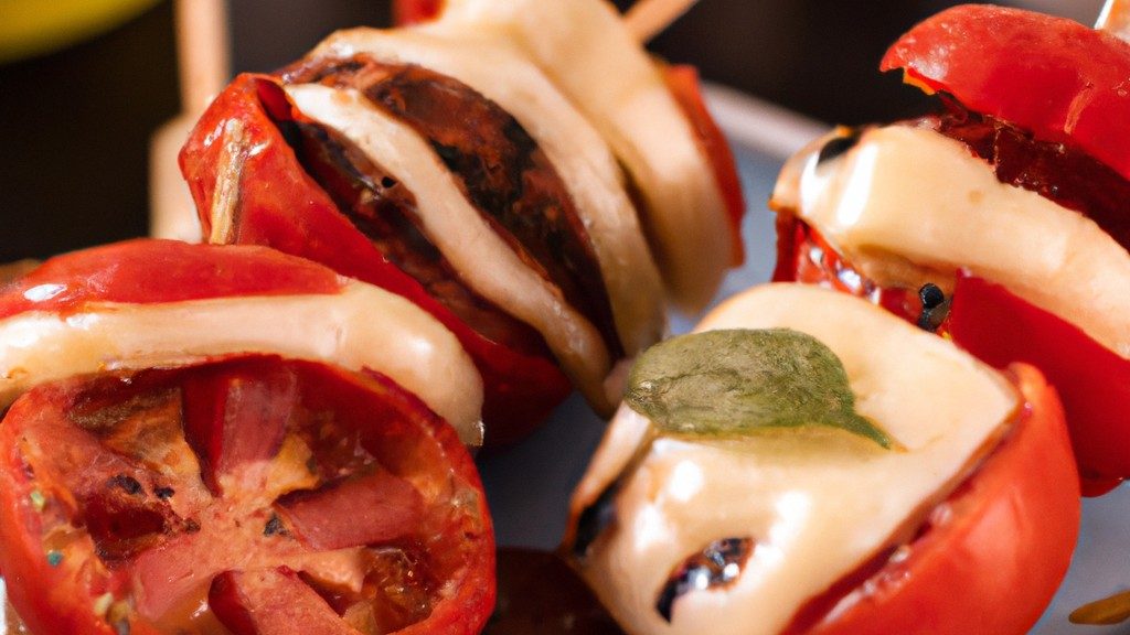 Aperitivos Tomatinho Caprese Receita Deliciosa Na Airfryer
