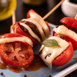 Aperitivos Tomatinho Caprese Receita Deliciosa Na Airfryer