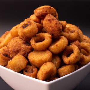 Salgadinhos Sequilhos De Cebola Bolinhos Receita Deliciosa Na Airfryer