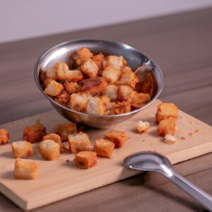 Croutons Pão Receita Deliciosa Na Airfryer