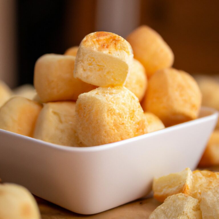 Croutons Pão Queijo Receita Deliciosa Na Airfryer