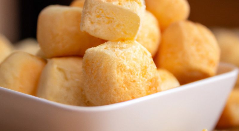 Croutons Pão Queijo Receita Deliciosa Na Airfryer