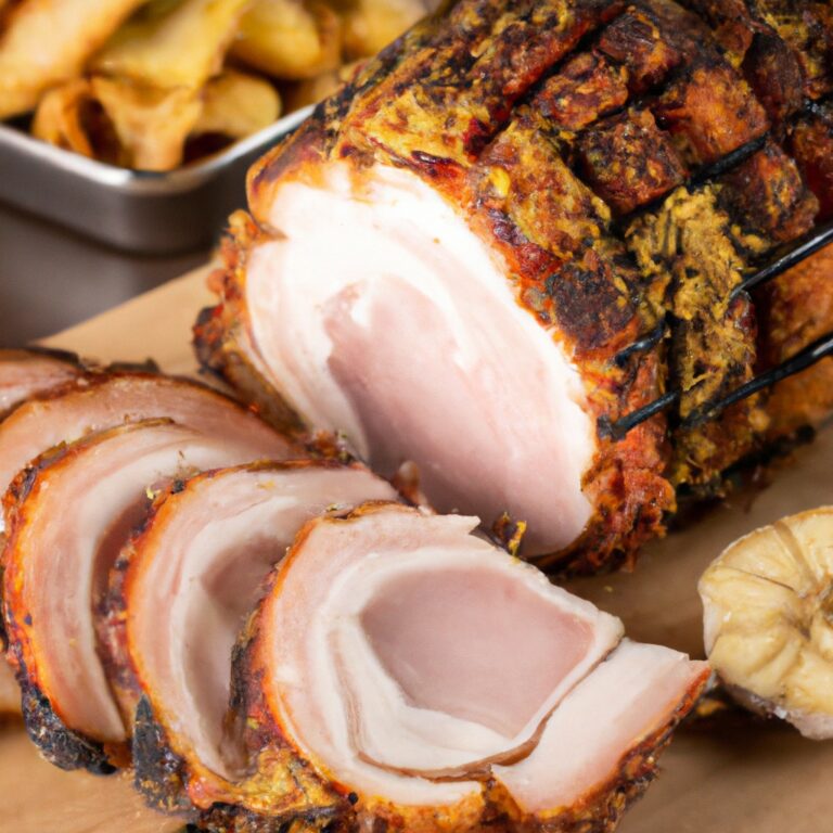 Porchetta Ingredientes Receita Deliciosa Na Airfryer
