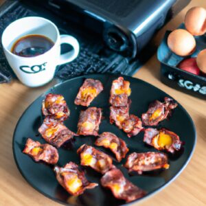 Café Da Manhã Ovos Bacon Receita Deliciosa Na Airfryer