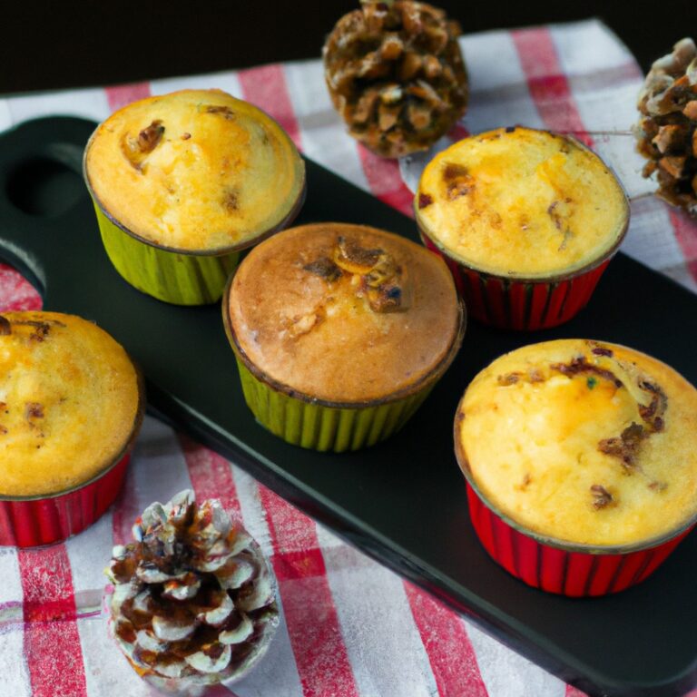 Doces Muffins Natalinos Receita Deliciosa Na Airfryer