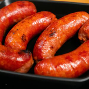 Comida Linguiça Toscana Receita Deliciosa Na Airfryer